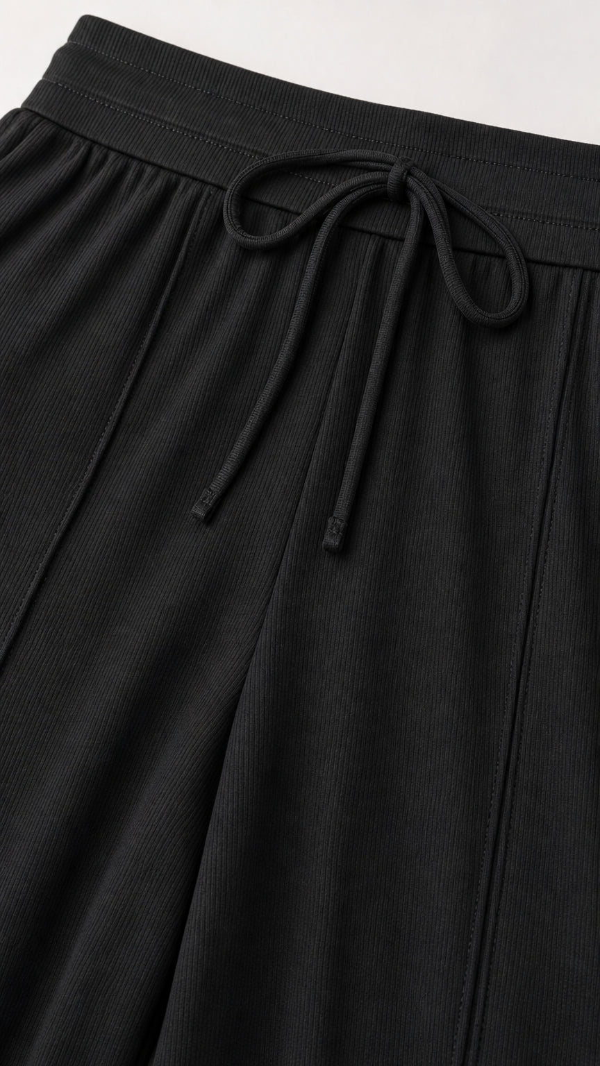 Women's Casual Sleeveless Wide Leg Jumpsuit with Drawstring Waist