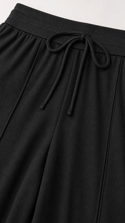 Women's Casual Sleeveless Wide Leg Jumpsuit with Drawstring Waist