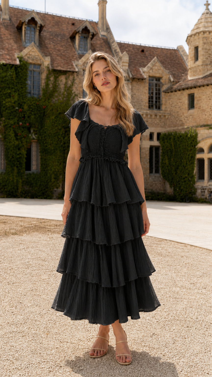 Front full view of black color variant
