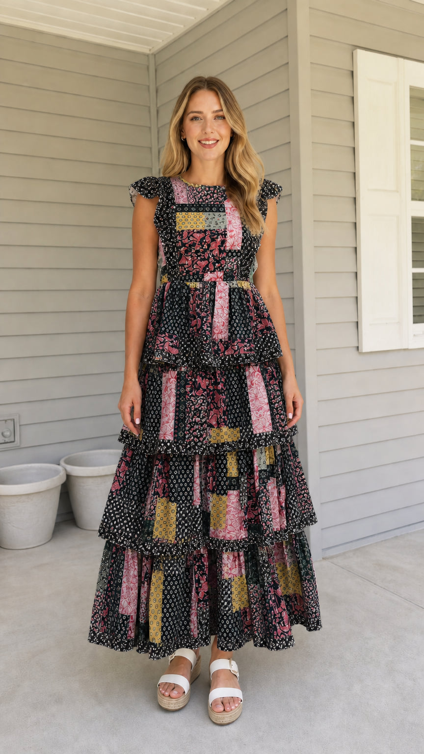 Full front view of black color variant