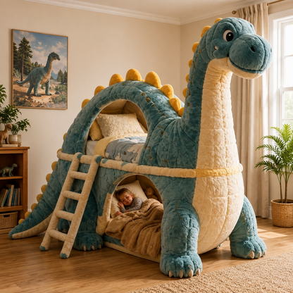 Giant Inflatable Dinosaur Bunk Bed