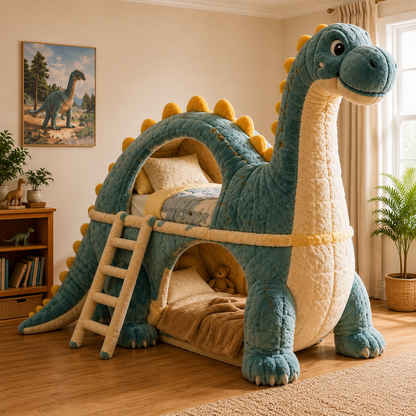 Giant Inflatable Dinosaur Bunk Bed