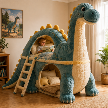 Giant Inflatable Dinosaur Bunk Bed