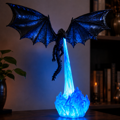 Fire Breathing Dragon Lamp